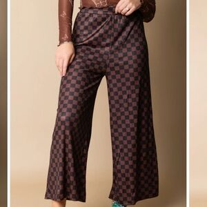Checkered pants